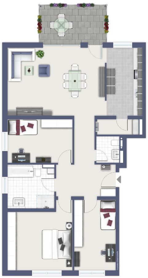 Apartwehr Business&Ferien Apartment Rot Εξωτερικό φωτογραφία